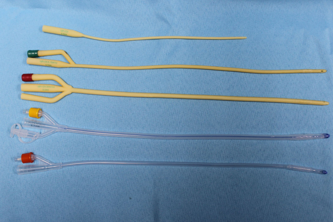 Disposable Two Way Latex Nelaton Catheter for Hospital/Clinics (MSLFC002)