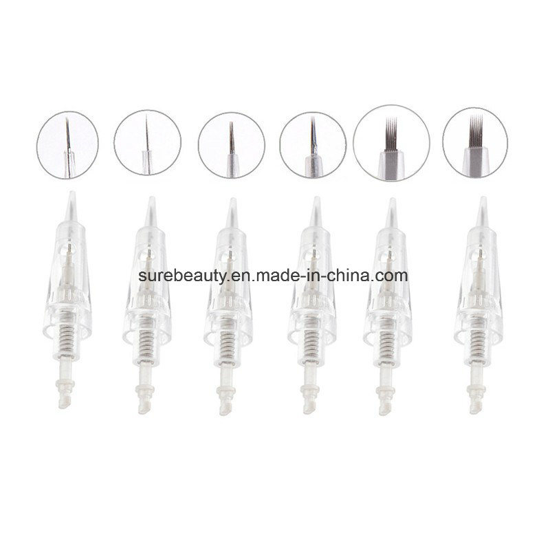 OEM Easy Click Cartridage Needles for Tattoo and Permanent Microblading Makeup Machine Kit