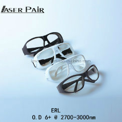High Protection Level for Er Laser Protective Glasses Erl O. D 6+@ 2700 - 3000nm Laser Protection Meet Ce