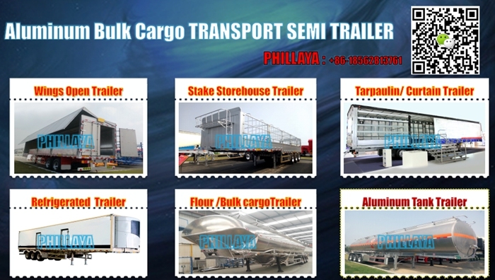 Semi Trailer Carbon Steel LPG LNG CNG Storage Tank