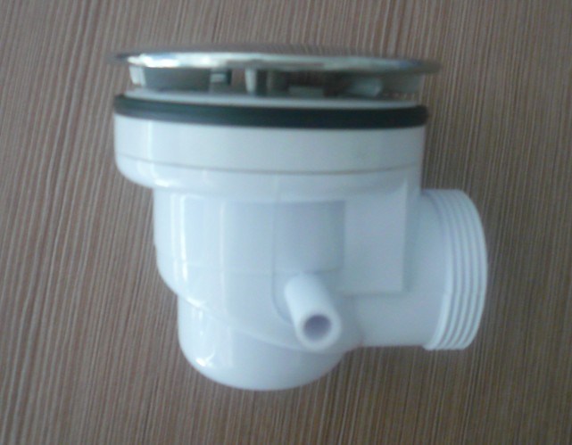 Shower Plate Waste Valve, Shower Drainer with Steamhole