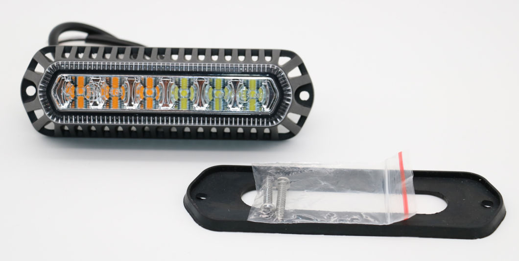 10-30V LED Emergency Light Strobe Flashing Mini Lightbar with ECE