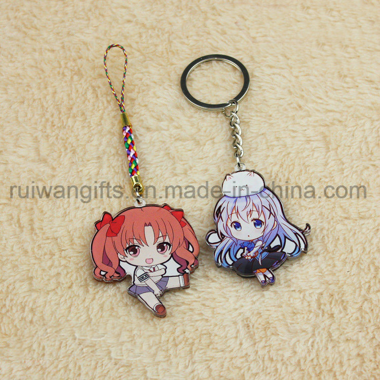 Anime Acrylic Plastic Keychain with Design Custom Made