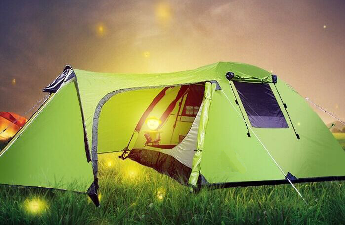 Outdoor Factory Wholesale 2 Double Proof UV Beach Camping Tent