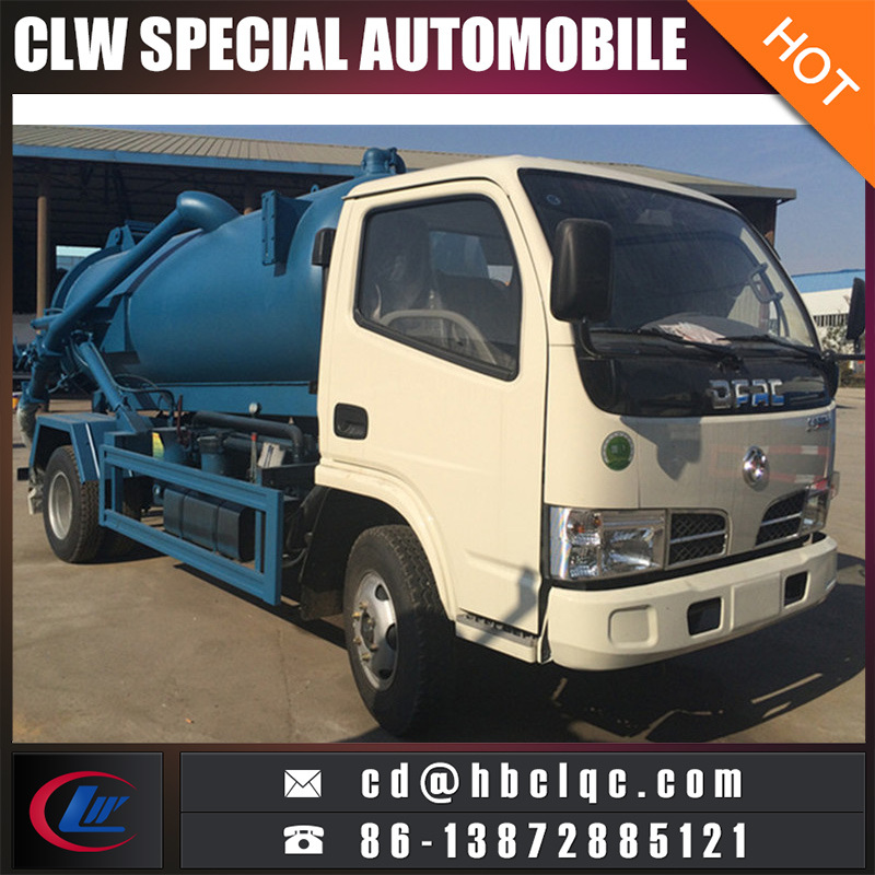 4000L Sewage Disposal Tank Truck Sewage Disposal Truck