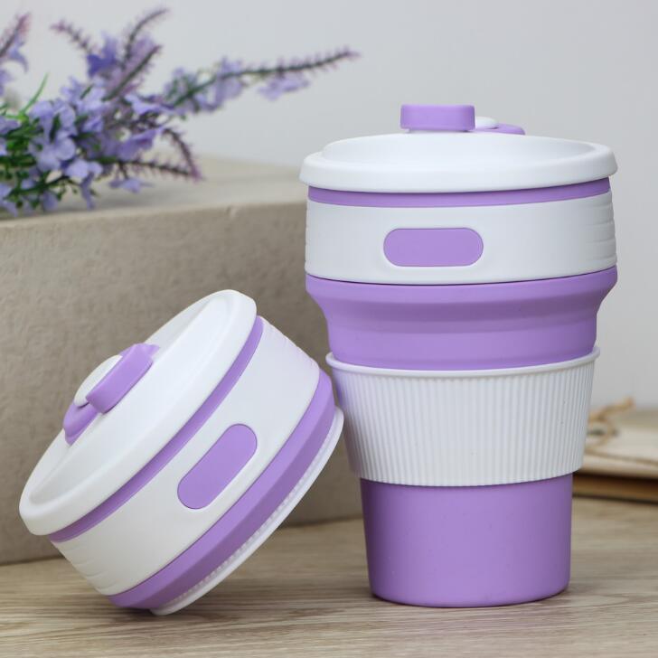 Factory Wholesale Silicone Tea Cup Silicone Drinking Cup