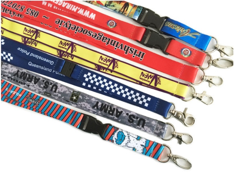 Custom Color Printed Lanyard Starp (1714)