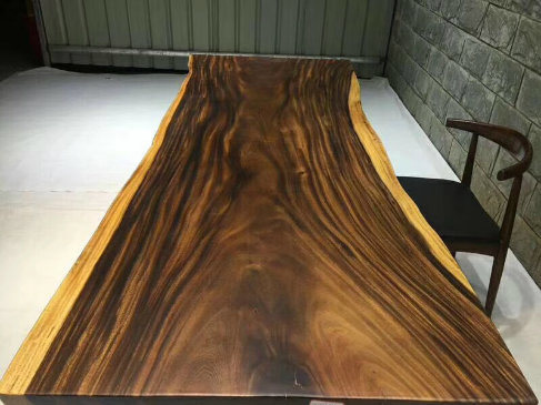 Walnut Solid Wood Coffee Table, Chair Dining Table Top, Work Top Restaurant Table