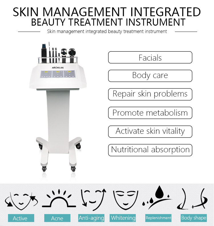 Ultrasound Mesotherapy Acne Scars Removal Skin Exfoliator Machine