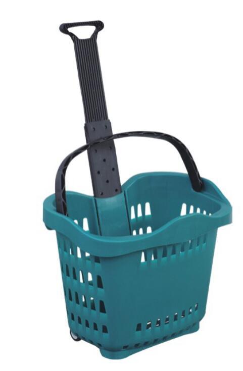 Rolling Basket of Shopping Basket