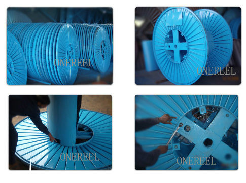 Fabricated Steel Reels for Wire Rope Cable