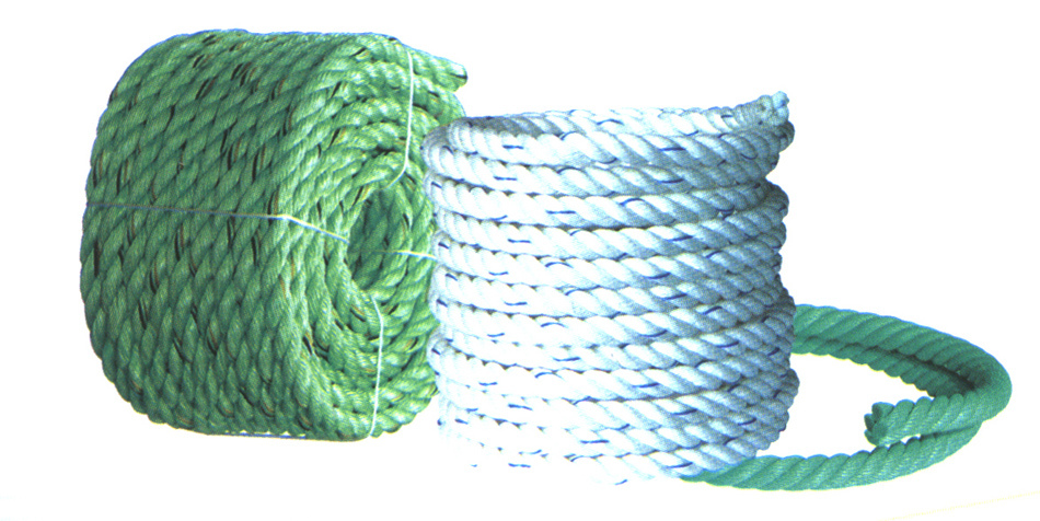 PE PP Polyester Nylon Solid Braided Rope