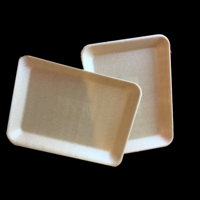 Vacuum Compostable Eco Friendly 3 Compartment Food Container