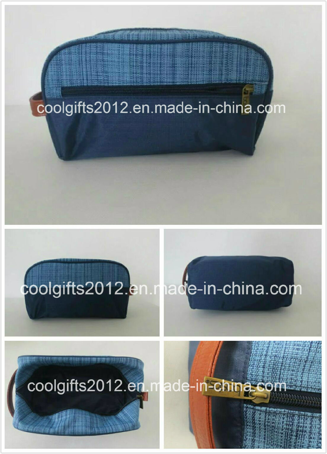 2017 Fashion Design Waterproof PVC Wash Cosmetic Bag for Travel