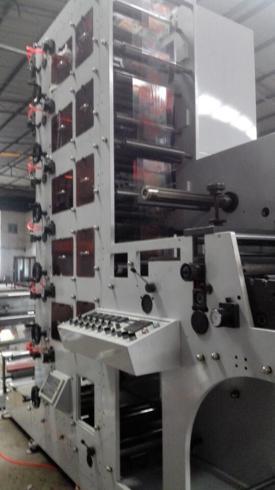 Flexographic Printing Machine 6 Color Ruian Factory