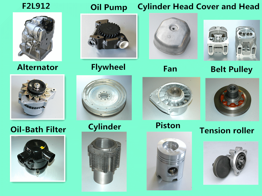 Diesel Engine Parts (DEUTZ &Cummins Camshaft, Piston, Starter, Fuel Pump, Water Pump, Solenoid))