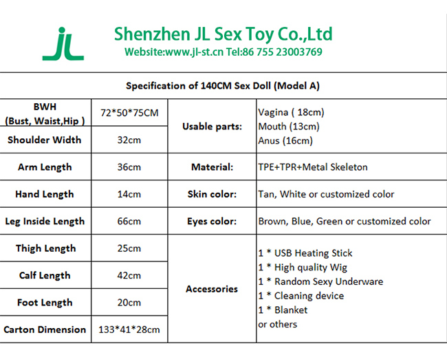 Jl140-M22-1 Sex Toy Love Doll Sex Product with Real Vagina