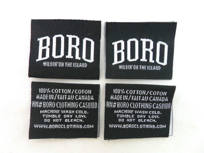 Soft &Delicate Woven Clothing Label (CY-01)