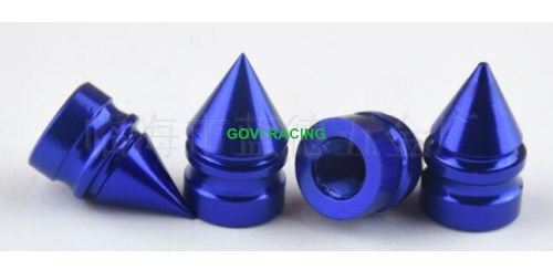 Smart Car Tire Valve Caps Aluminum Wheel Lug Nuts