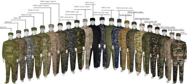Woodland Camo Durable Military Army Uniform Tactical Combat Uniform