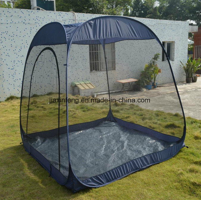 Outdoor Pop up Mesh Camping Tent for 3-4 Persons