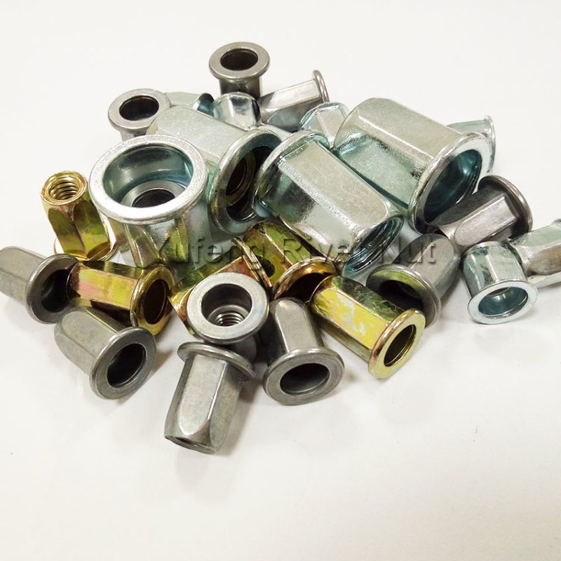 Flat Head Full Hexagonal Body Rivet Nut