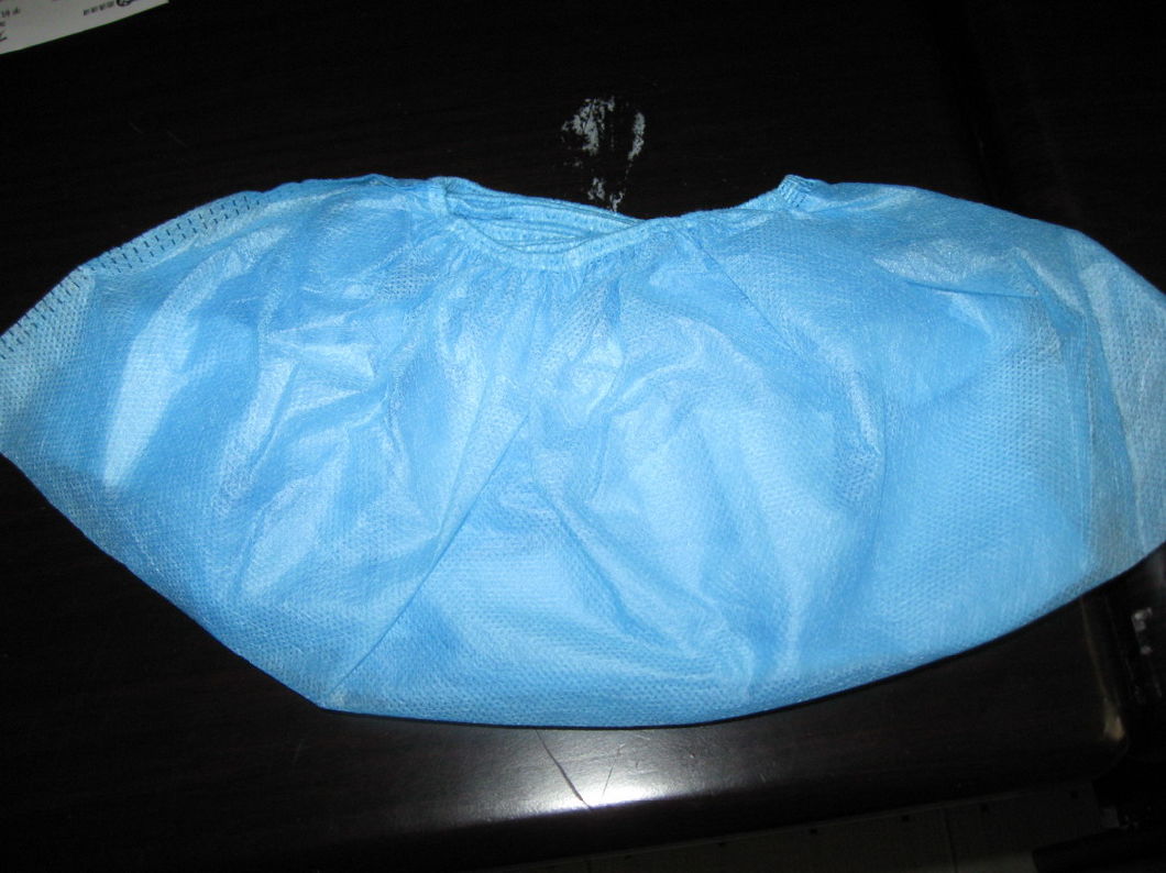 China Factory Stock Whole Sale Disposable CPE Nonwoven Shoe Cover