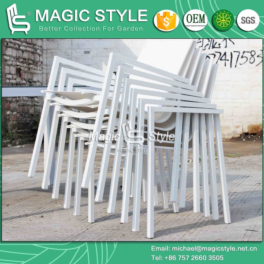 Four Colors Textil Outdoor Chair and Table for Hotel