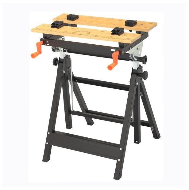 Adjustable Worktable Foldable Wooden Workbench for Woodworking (YH-WB001)