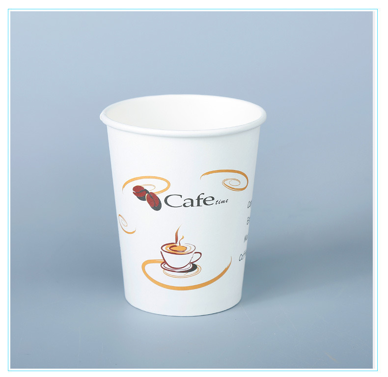 Theme Supplies Wholesale High Quality Disposable Printing 8oz Paper Cup