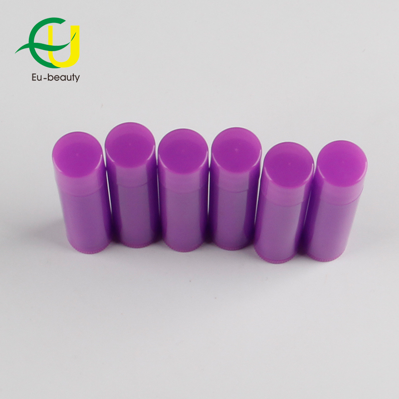 Empty Plastic Cosmetic Lip Balm Container Lipstick Tube