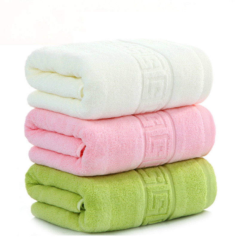 Manufacture Wholesale Cotton Jacquard Dobby Soft Bath Towel