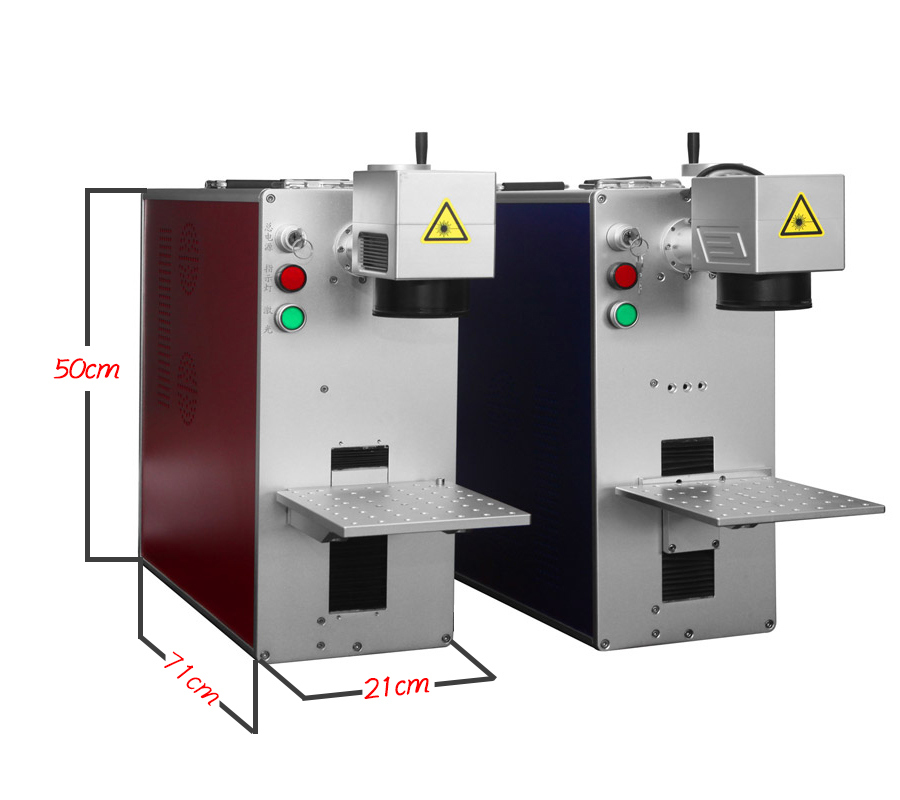 20W CO2 Laser Marking Machine for Non-Metal PVC, PE