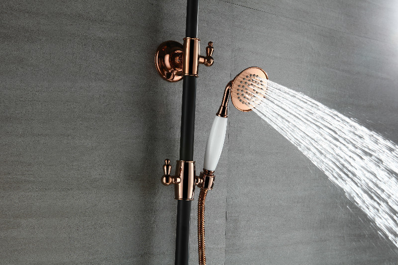 Luxury High Quality Deck Mounted Bathtub Brass Shower Faucet