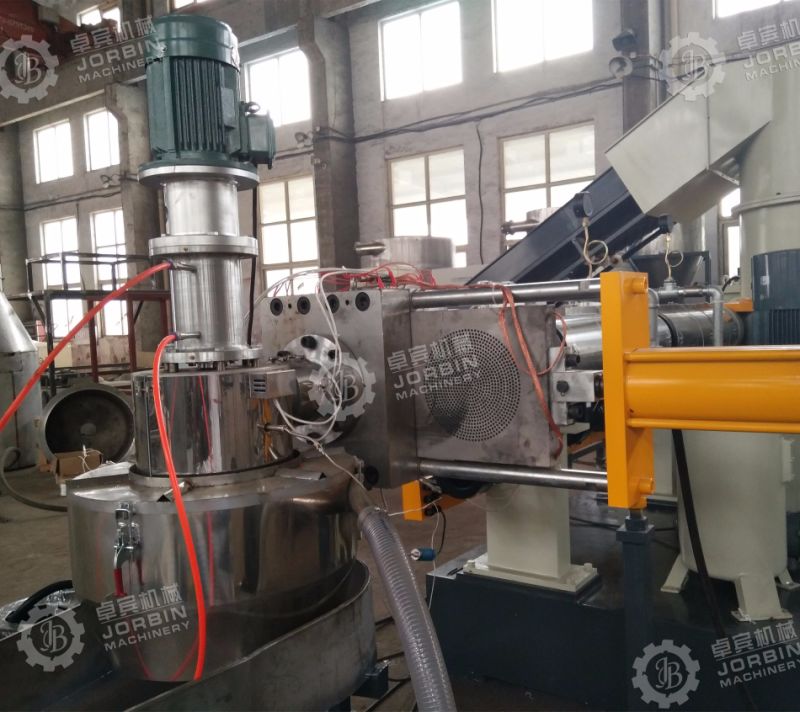 Single Screw Extruder Film Recycling Pelletizing Line