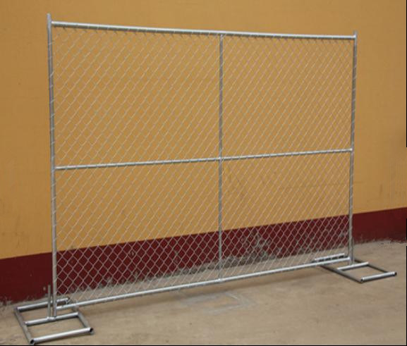 6FT*12FT American Outdoor Chain Link Temporary Construction Fence