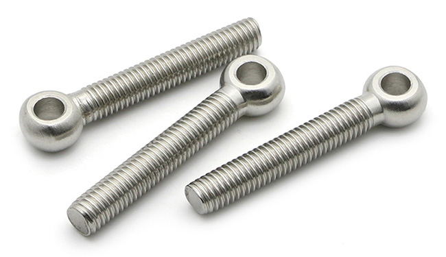 Stainless Steel Full Thread Hexagon Eye Bolt & Nut