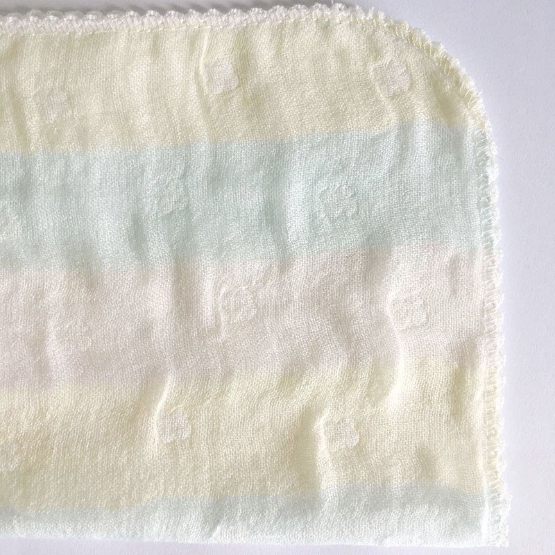 Special Design Cotton Face Towels for Baby Children / Ultra Soft Absorbent Infant Washcloth 30*60cm/12*24