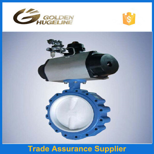 Pneumatic Lugged Wafer Butterfly Valve