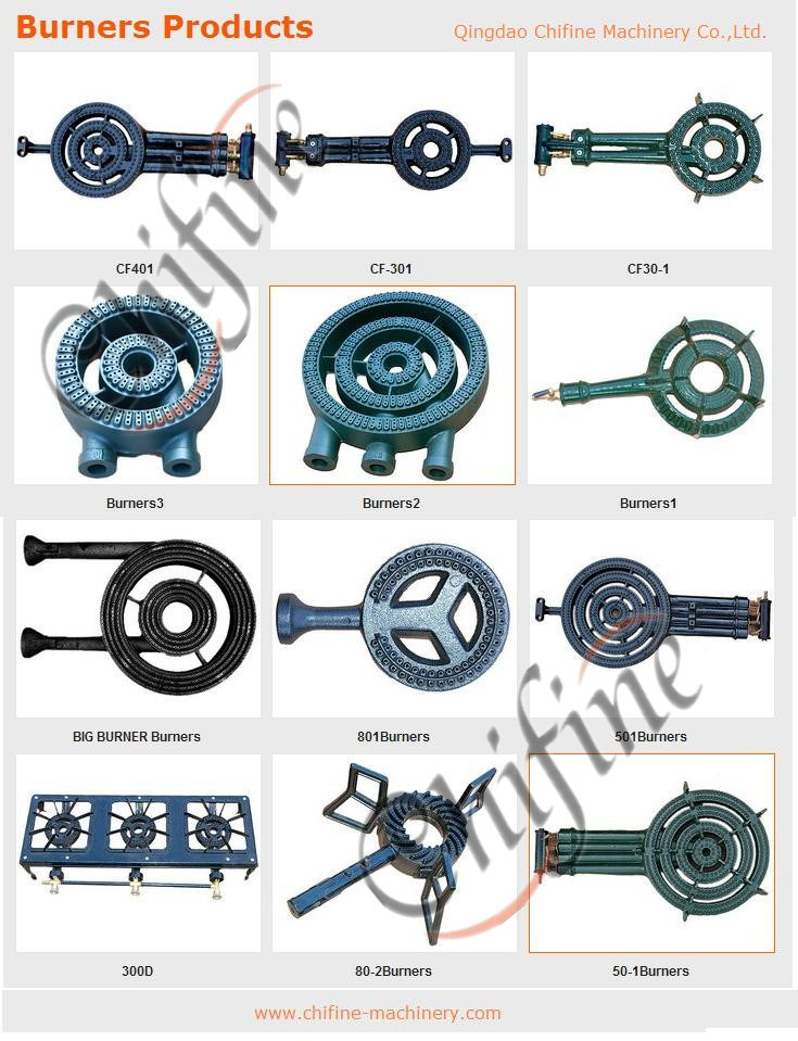 Hot Selling Ce Approval 2 Ring Cast Iron Gas Burner