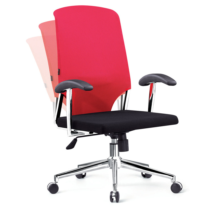 Ergonomic Office Swivel Mesh CEO Chair with Adjustable Backrest