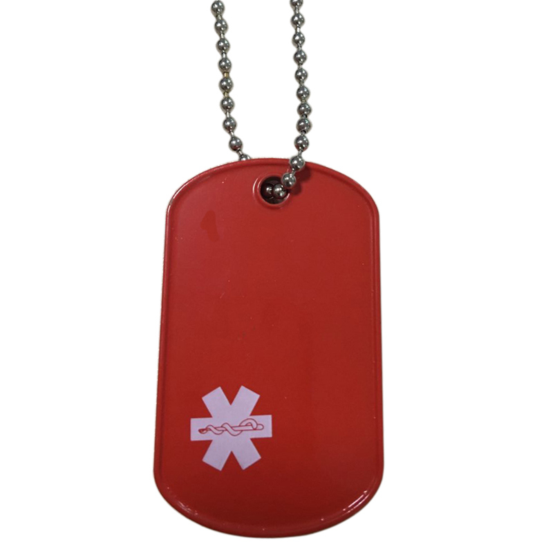 Cheap Custom Dog Tag Necklace with Ball Chain