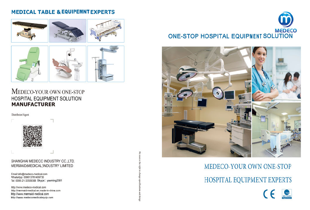 Medical Equipment Five-Function Electric ICU Hospital Bed (Da-8)