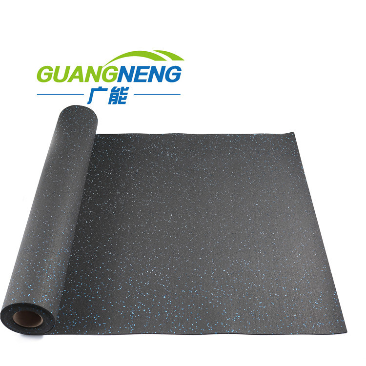 EPDM Recycled Rubber Gym Floor Rolls