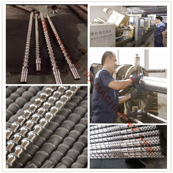 High Speed Plastic Pipe Extruder Screw Barrel