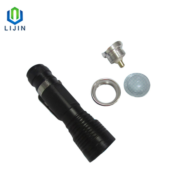 Aluminum Small Zoom LED Flashlight