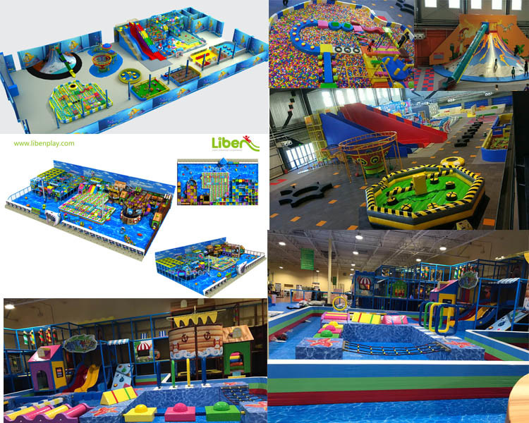 Popular Children Playground Set in Indoor Playground