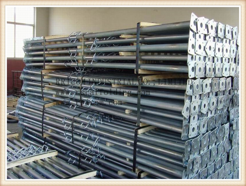 Welded Tubular Steel Adjustable Scaffolding Shoring Post