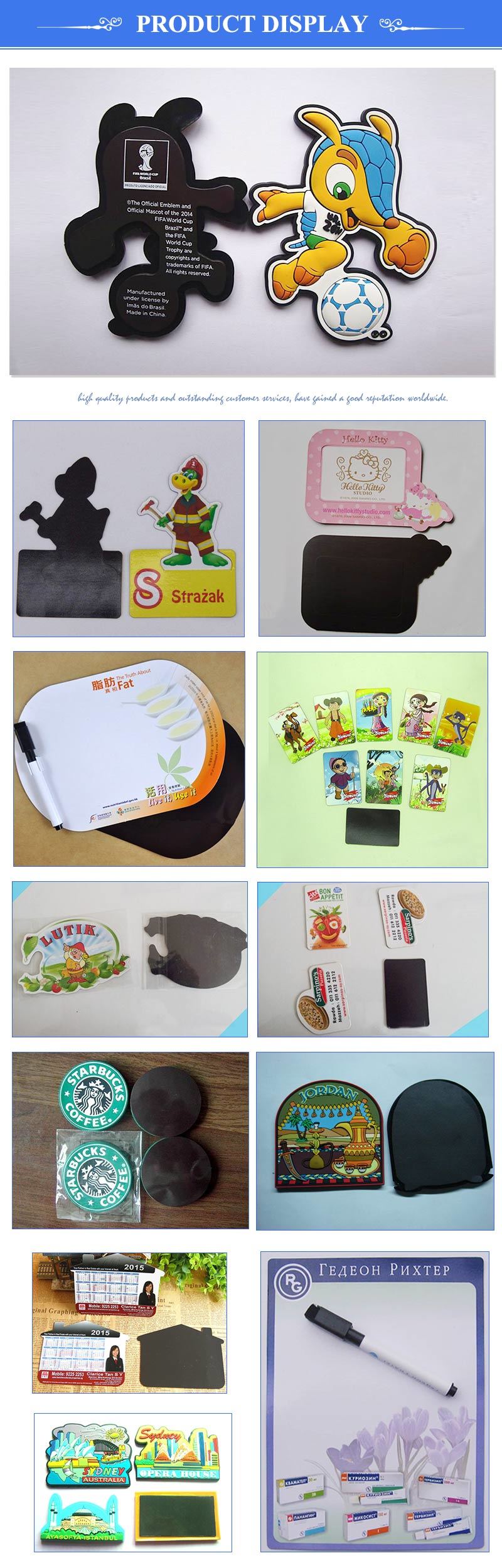 Animal Soft PVC Fridge Magnet for Tourist Magnet (JP-FM065)