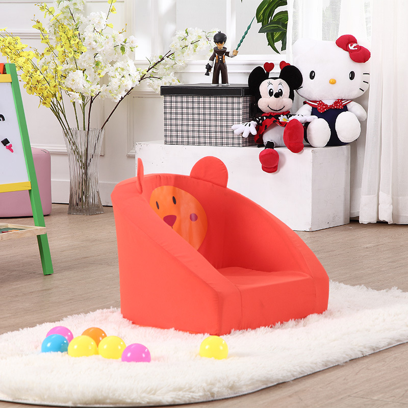 Small Modern Sofa PVC Foam Sofa for Kids